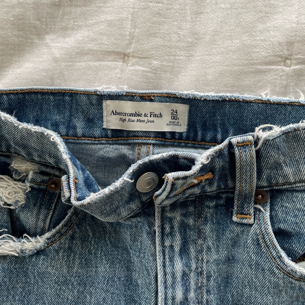 Abercrombie & Fitch High Rise Mom Jean